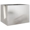 vidaXL Planter Silver 62x47x46 cm Stainless Steel