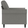 vidaXL Sofa Chair Dark Grey 60 cm Fabric
