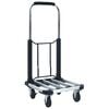 vidaXL Foldable Transport Trolley 150 kg Aluminium Sliver