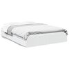 vidaXL Bed Frame with Drawers without Mattress White 150x200 cm