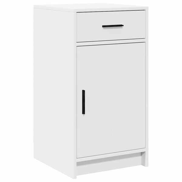 vidaXL Sideboard with Drawer White 40 x 40.5 x 75 cm Engineered wood