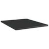 vidaXL Bookshelf Boards 4 pcs High Gloss Black 40x50x1.5 cm Engineered Wood