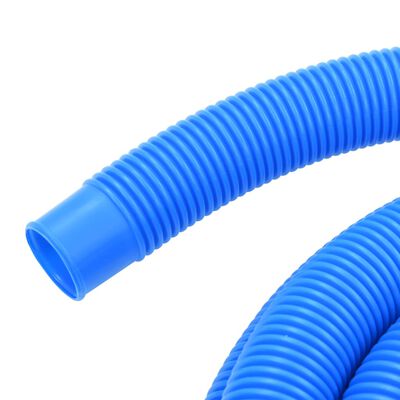 vidaXL Pool Hose with Clamps Blue 38 mm12 m