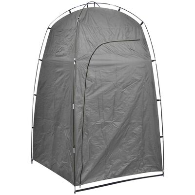 vidaXL Shower WC Changing Tent Grey