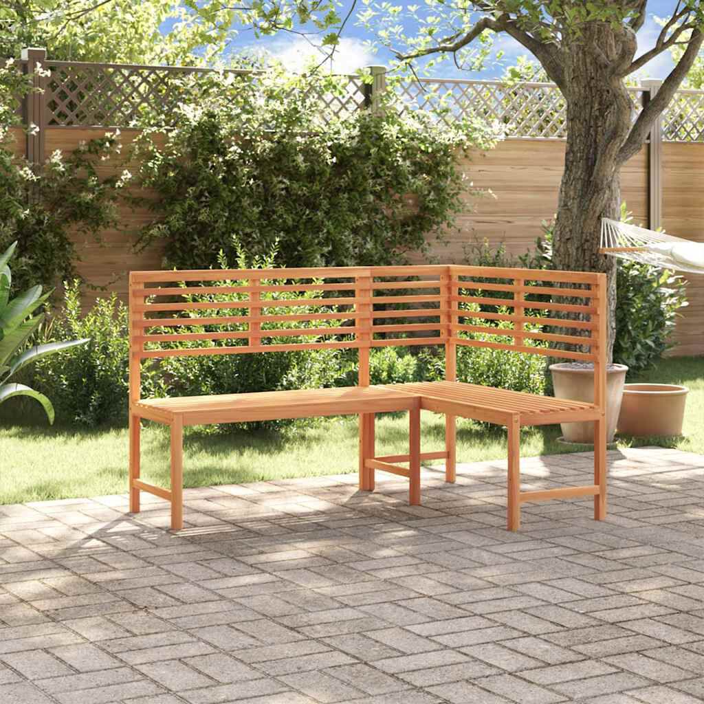 outdoor corner bench
