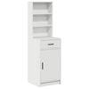 vidaXL Highboard White 41 x 40 x 135 cm Engineered Wood