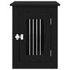 vidaXL Dog Crate Furniture Black Oak 45x62x59 cm Engineered Wood