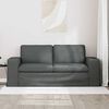 vidaXL Sofa Dark Grey 182 x 80 x 82 cm Fabric