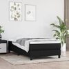 vidaXL Pocket Spring Bed Mattress Medium Black 90x190x20 cm Fabric