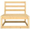 vidaXL Garden 2-Seater Sofa Solid Pinewood