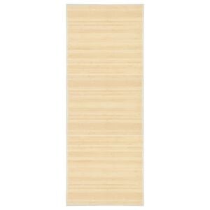 vidaXL Rug Bamboo 80x200 cm Natural