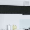 vidaXL Hanging Cabinet Black Oak 80 x 31 x 40 cm Engineered Wood
