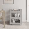 vidaXL Kitchen Trolley Grey Sonoma 60x45x80 cm Engineered Wood