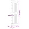 vidaXL Door NARVIK Natural 70 x 210 cm Solid Pine Wood
