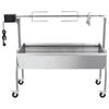 vidaXL Electric BBQ Rotisserie Stainless Steel