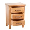 vidaXL Nightstands 2 pcs 40x30x54 cm Solid Oak Wood