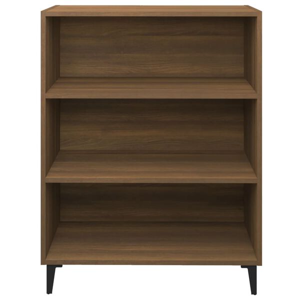 vidaXL Sideboard Brown Oak 69.5x32.5x90 cm Engineered Wood