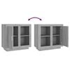 vidaXL Sideboard Grey Sonoma