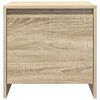 vidaXL Bedside Cabinets 2 pcs Sonoma Oak 45x34x44.5 cm Engineered Wood