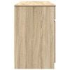 vidaXL Desk with Drawer Sonoma oak 140 x 49 x 76 cm Engineered wood