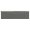 vidaXL Garden Shed Light Grey 192x772x223 cm Galvanised Steel