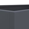 vidaXL Planter Anthracite 62x47x46 cm Steel