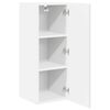 vidaXL Kitchen Cabinet High Gloss White 30 x 31 x 80 cm