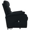 vidaXL Stand up Massage Chair Black Fabric