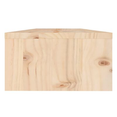 vidaXL Monitor Stand 50x24x13 cm Solid Wood Pine