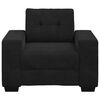 vidaXL Sofa Chair Black 100x78x80 cm Velvet
