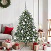 vidaXL Artificial Christmas Tree with 150 LEDs with Stand Green 120 cm