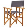 vidaXL Director's Chairs Solid Acacia Wood