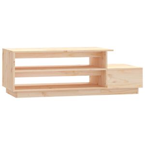 vidaXL Coffee Table 120x50x40.5 cm Solid Wood Pine