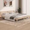 vidaXL Bed Frame without Mattress 180x200cm Super King Size