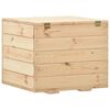 vidaXL Storage Box 60x54x50.7 cm Solid Pine Wood