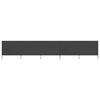 vidaXL 5-panel Wind Screen Fabric 600x160 cm Anthracite