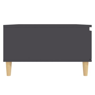 vidaXL Coffee Table Grey 90x60x35 cm Engineered Wood