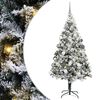 vidaXL Artificial Christmas Tree White 180 cm