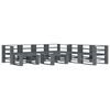 vidaXL 9 Piece Garden Pallet Lounge Set Wood Grey