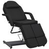 vidaXL Beauty Treatment Chair Faux Leather Black 180x62x78 cm