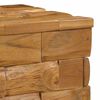 vidaXL Storage Stool Brown 40 x 40 x 45 cm Solid Teak Wood