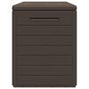 vidaXL Garden Storage Box Brown 116x44x55 cm