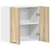 vidaXL Hanging Cabinet Lyon Sonoma Oak 60x31x60 cm Engineered Wood