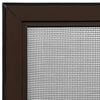 vidaXL Extendable Insect Screen for Windows Brown