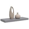 vidaXL Floating Wall Shelf Grey 60x23.5x3.8 cm MDF