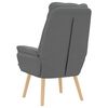 vidaXL Armchair Dark Grey 69 x 74 x 93 cm Fabric