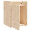 vidaXL Wall Cabinet 30x30x40 cm Solid Wood Pine