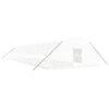 vidaXL Greenhouse with Steel Frame White 120 m&sup2; 20x6x2.85 m