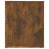 vidaXL Bedside Cabinets 2 pcs Smoked Oak 50x39x47 cm