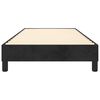 vidaXL Box Spring Bed without Mattress Black King Single Size Velvet